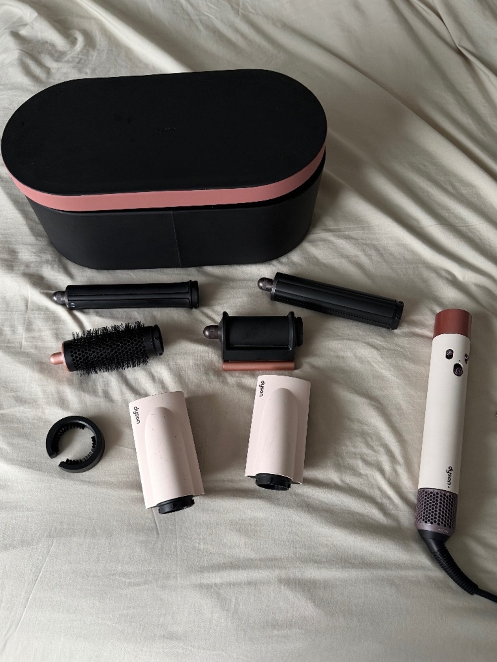 Pink Dyson air wrap